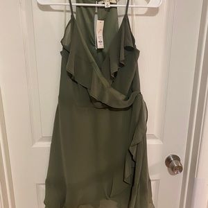 NWT Francescas Ruffle Mini Dress